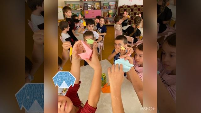 Оригами «Заяц»старшая группа смотреть онлайн