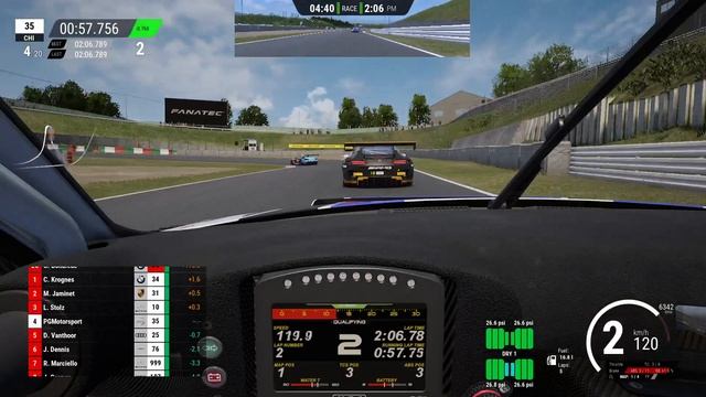 Assetto Corsa Competizione | Championship | Intercontinental GT Challenge | Round 4 | Cockpit смотреть онлайн