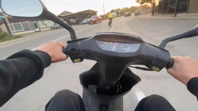 Покатушка на хонда дио 27! Стант, Сузуки летс 2, Диоводы смотреть онлайн