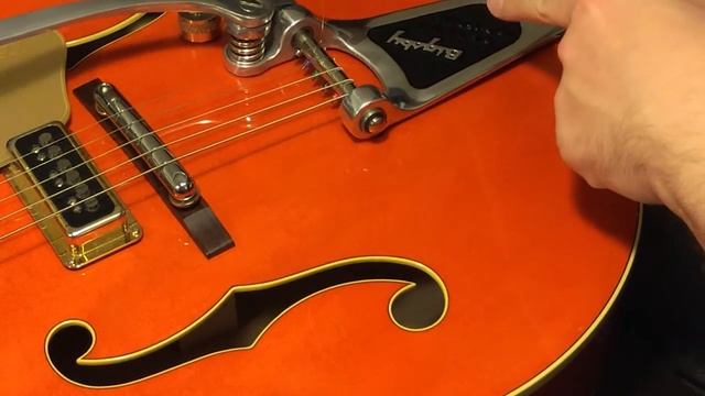 Changing strings on guitar with Bigsby vibrato [Quick and Dirty] смотреть онлайн