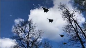 Устрашающий звук ? российского истребителя СУ 57 ??Страшный звук