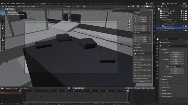 |120 second| - Blender 2.8 - 007 - Анимация камеры (движение) [Animation camera] смотреть онлайн