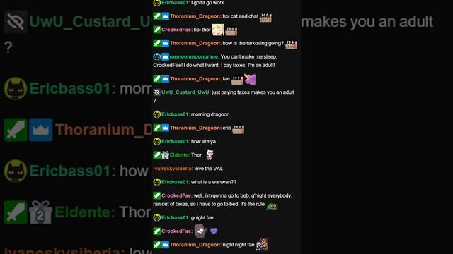 [January 10, 23] Escape from Tarkov (Chat) смотреть онлайн