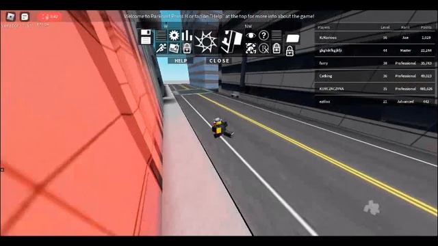 Я выжил после падения в Parkour от hudzell в Roblox Роблокс Паркур смотреть онлайн