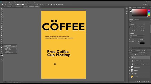 How to make a Coffee Cup Mockup Vol 2 | Photoshop Mockup Tutorial смотреть онлайн