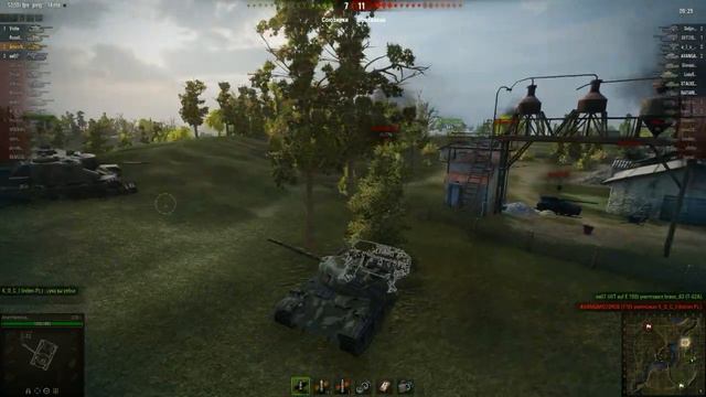 World of Tanks. Мастер на STB-1. Карта Комарин. 10,6К урона. смотреть онлайн
