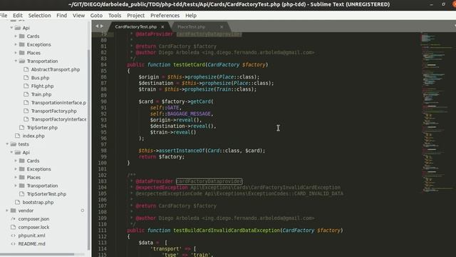 Pruebas unitarias y TDD (Test Driven Development) (práctica PHP) смотреть онлайн