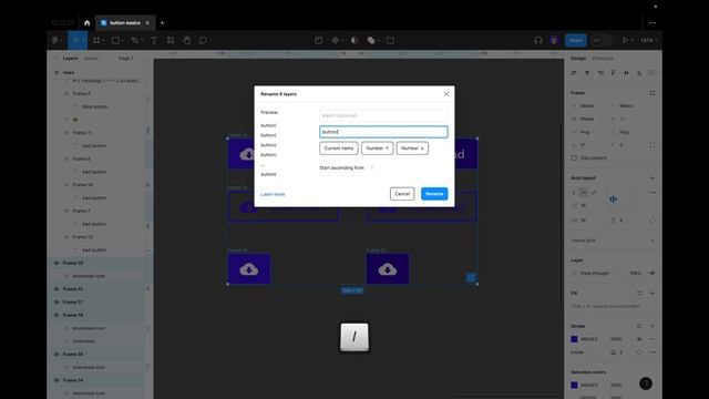 How to create button in Figma, ultimate guide | Tutorial смотреть онлайн