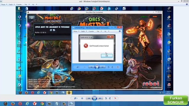 Orc Must Die! GetThreadcontext failed Hatası смотреть онлайн