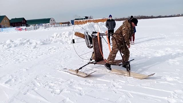 аэросани с интересным винтом homemade snowmobile смотреть онлайн