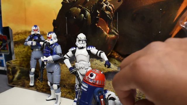 Star Wars ARC-170 Elite Squad | 3.75" Battlepack Action Figure Review смотреть онлайн