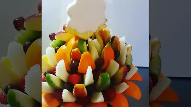 фруктовый букет с розами смотреть онлайн