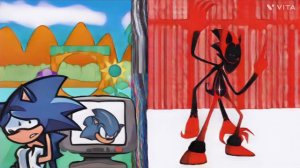 Fnf death toll but fatal error,sonic and fleetway sings it