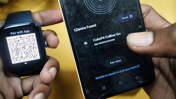 Noise smart watch me qr code kaise scan kare | how to scan qr code in Noise  smartwatch