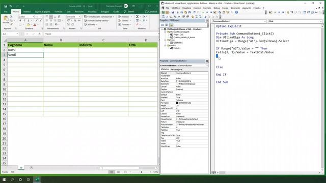 UserForm Excel o maschera Excel смотреть онлайн