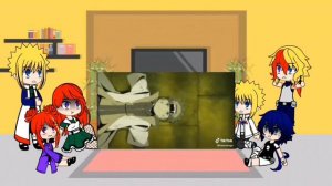 Реакция АУ семья Наруто на злого Наруто 2 часть