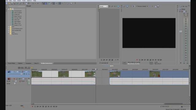 Sony Vegas Pro 11 #3 Как вырезать кусочек видео смотреть онлайн