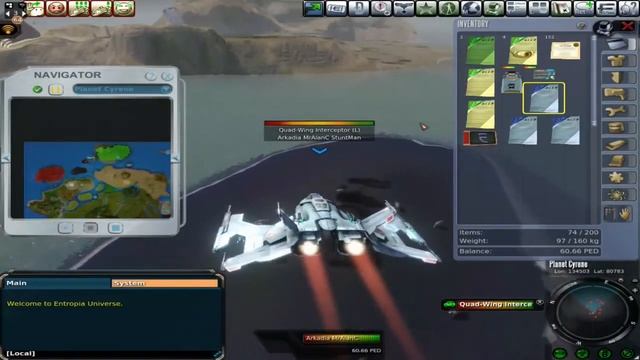 Entropia Universe Mining on Planet Cyrene w/ L1 Finder Amplifier смотреть онлайн