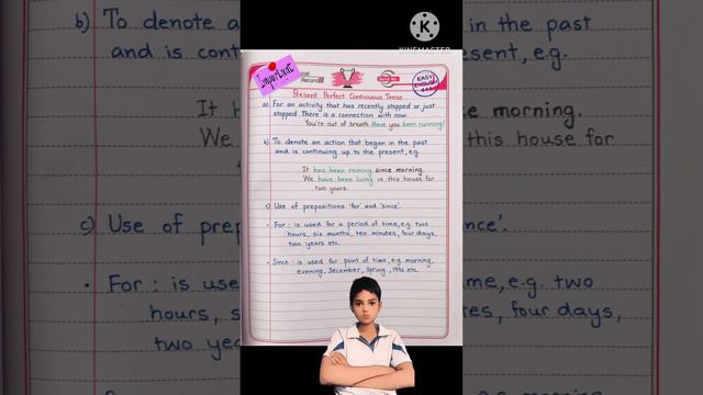 PRESENT PERFECT CONTINUOUS TENSE ll USES OF TENSE смотреть онлайн