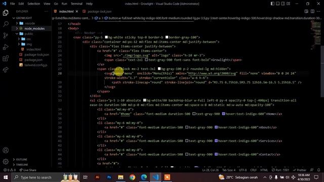 Responsive Hero Section using Tailwind CSS with Clean Design смотреть онлайн