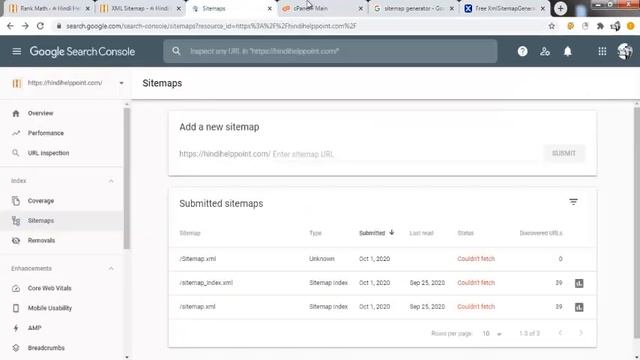 Sitemap generator for WordPress in Hindi | Sitemap Couldn't fetch Problem Fixed | Sitemap Generator смотреть онлайн