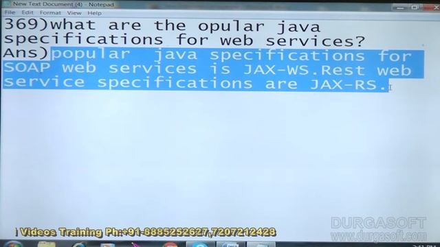 Java Interview Companion||Java || what are the opular java specifications for web services? смотреть онлайн