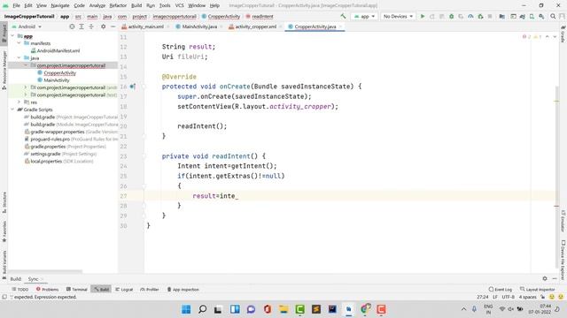 Crop image in android studio | Image cropper in android studio | how to add image cropper in app смотреть онлайн
