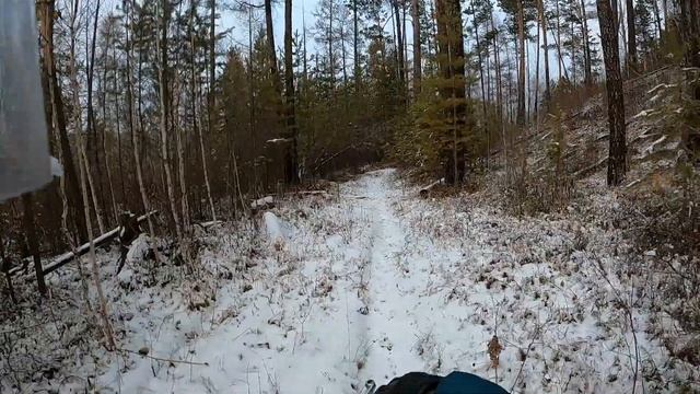 Лайтовая покатушка по первому снегу. (regulmoto five 125 полуавтомат) смотреть онлайн