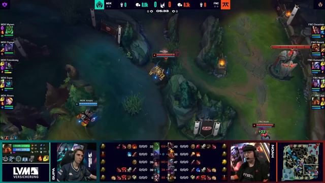 MDK v FNC | 2024 LEC Winter | Week 4 Day 2 | MAD Lions KOI vs. Fnatic Game 1 смотреть онлайн