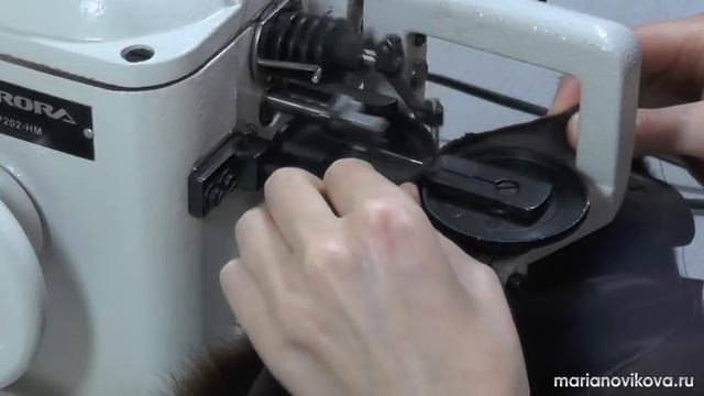 Урок 4. Как перешить шубу своими руками. Как правильно подшить низ шубы смотреть онлайн