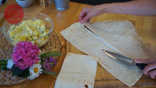 КОНВЕРТИКИ из ЛАВАША с НАЧИНКОЙ! Хрустящие и Очень Вкусные! смотреть онлайн