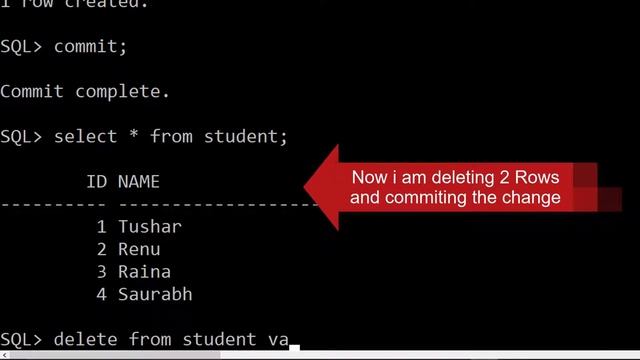 Using Flashback Table with Flashback Version Query смотреть онлайн