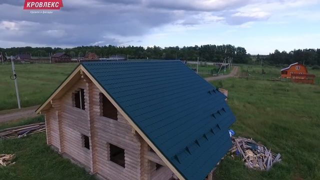 Металлочерепица Монтеррей RAL 6005