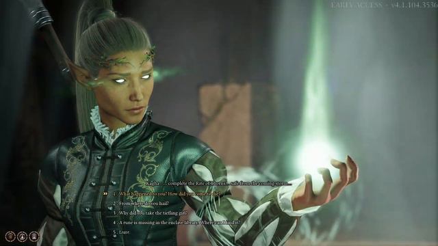 Casting Speak With Dead On Kagha - Baldur's Gate 3 (EA/Patch4) смотреть онлайн