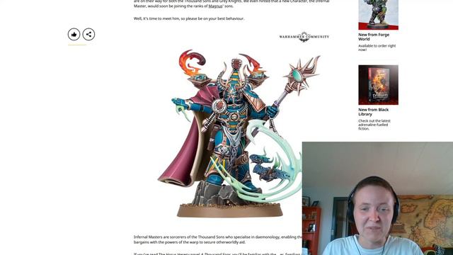Infernal Master for the Thousand Sons - I need this! смотреть онлайн