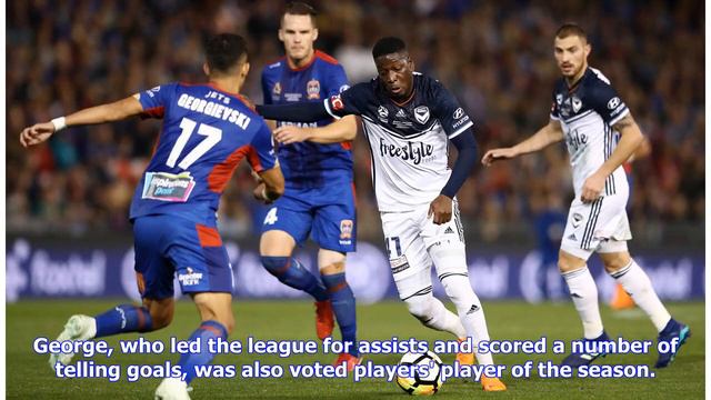 Breaking News | Leroy George claims Victory A-League medal смотреть онлайн