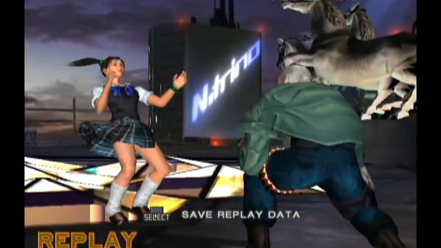 Tekken 4: Ling Xiaoyu Arcade Mode Playthrough (3P outfit) [Playstation 2, 2001] смотреть онлайн