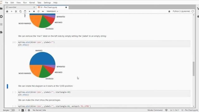 Python - Pie Chart смотреть онлайн