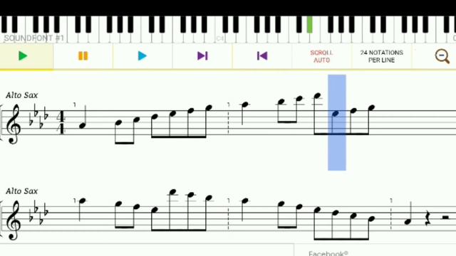 Ab MAJOR SCALE ON SAXOPHONE смотреть онлайн