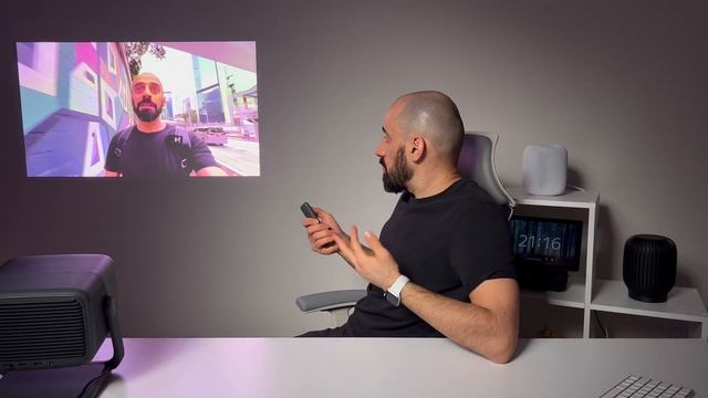 [#55] Портативный лазерный проектор JMGO N1 Pro с умными функциями смотреть онлайн