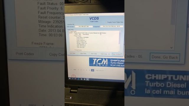 ABS error VCDS смотреть онлайн