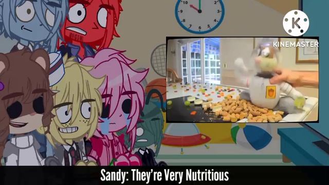 SpongeBob Characters React To SpongeBob SquarePants Fruit Snacks смотреть онлайн
