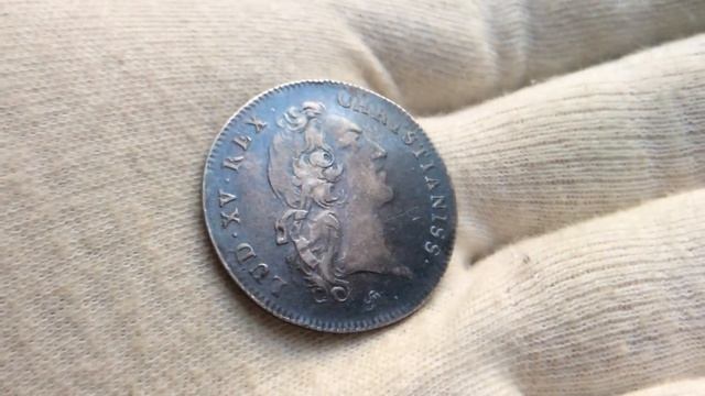 Жетоны серебро Франция. Людовик XV, 1766 год. смотреть онлайн