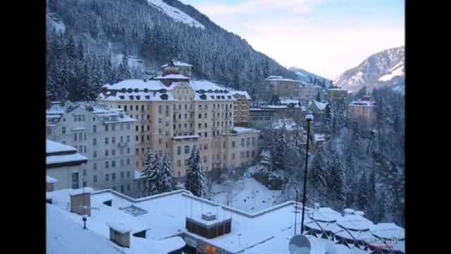 Бад-Гаштайн (Bad Gastein) горнолыжный и бальнеологический курорт Австрии.mp4