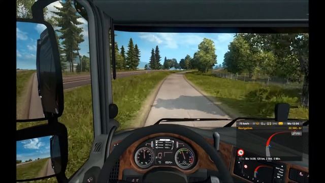 Euro Truck Simulator 2 - Scandinavia - Hidden Roads #2 смотреть онлайн