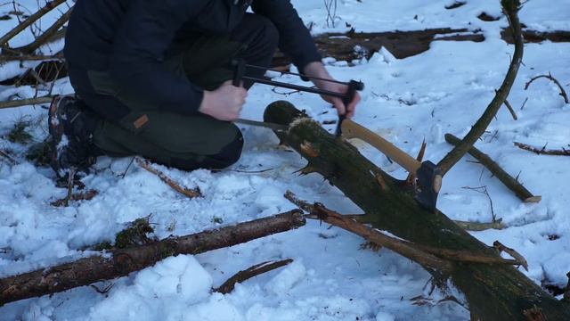 Bushcraft, NO TALK, nass kaltes Wetter im Sauerland смотреть онлайн