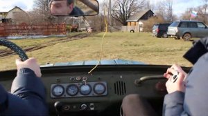УАЗ 469 тестирую на бездорожье, легкий offroad.