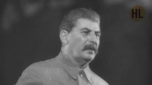 Речь Сталина в Большом театре перед выборами 1937 года.