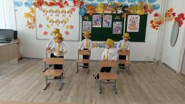 №4 Хромтау орта мектебі Мектепалды даярлық тобы "Танец в шляпах" /с хлопками/"Алтын күз" смотреть онлайн