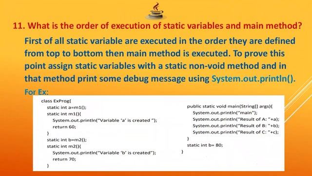 Core Java Interview Questions And Answers || Content 09 Static Members And its working flow смотреть онлайн